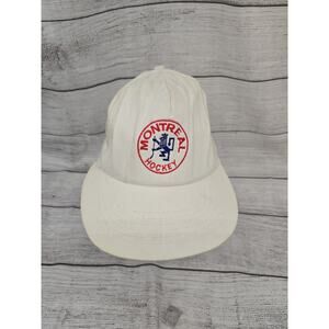 celly hockey hat Montreal Hat Cap White 80's